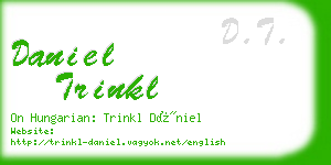 daniel trinkl business card